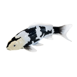 Koi Carp Shiro Utsuri Toy – Realistic Fish Figurine