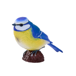 Blue Tit Bird Toy – Realistic Wildlife Figurine