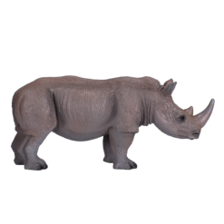 White Rhinoceros Toy – Realistic Wildlife Model