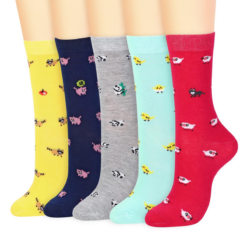 5 Pack Animal Socks