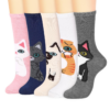 5 Pack Kitty Socks