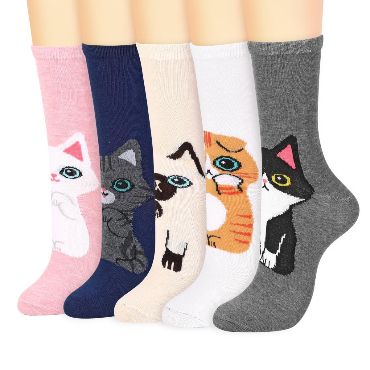 5 Pack Kitty Socks 5 Pack Kitty Socks