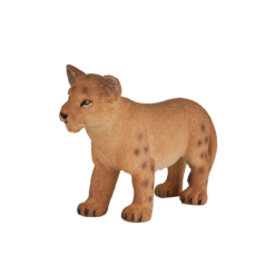 Lion Cub Standing Toy – Realistic Big Cat Figurine