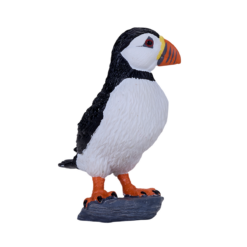 Atlantic Puffin Bird Figurine – Realistic Wildlife Model