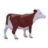 Hereford Cow Toy – Realistic Farm Animal Figurine Hereford Cow Toy – Realistic Farm Animal Figurine