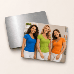 Personalised Metal Wallet Photo Card Gift for Him or Her