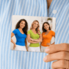 Personalised Metal Wallet Photo Card Gift for Him or Her Personalised Metal Wallet Photo Card Gift for Him or Her