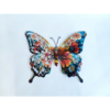 Botanical Print Metal Butterfly Wall Art - Image 3