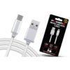 Powerz USB Data Charger Cable for Micro USB 1.2m - White Powerz USB Data Charger Cable for Micro USB 1.2m - White - Image 4