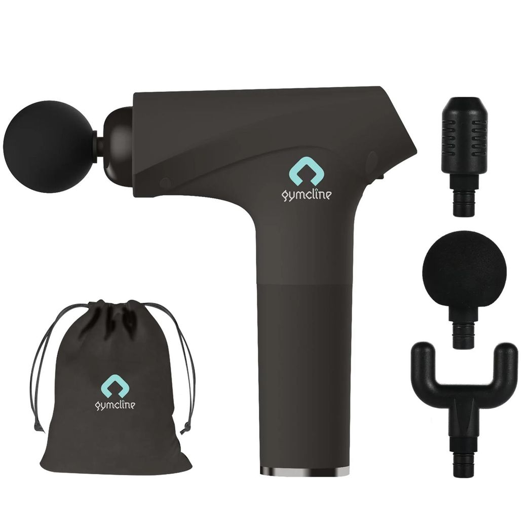 Gymcline Massage Gun Compact Size with 1500mAh Battery & 3 Speed Modes, Grey Gymcline Massage Gun Compact Size with 1500mAh Battery & 3 Speed Modes, Grey - Image 2
