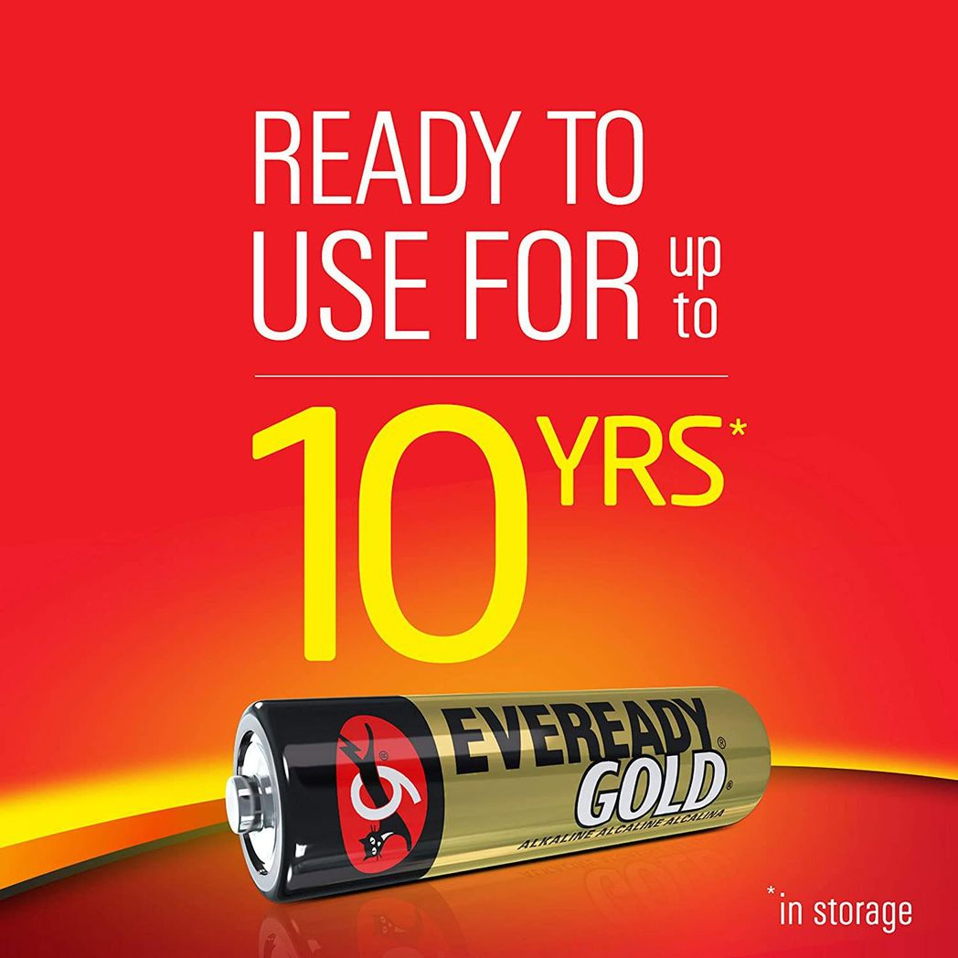 Eveready Alkaline Gold (4 + 4) Batteries - AAA/LR03 FSB8 Eveready Alkaline Gold (4 + 4) Batteries - AAA/LR03 FSB8 - Image 2