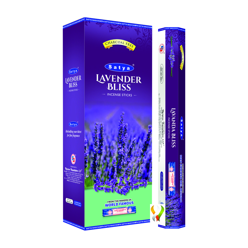 Satya Lavender Bliss Hexa - 120 Sticks Satya Lavender Bliss Hexa - 120 Sticks
