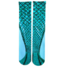 Mermaid Tail Print Women Girl Knee High Boot Socks - Image 3