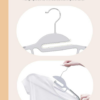 Belofay 30 Pack White Plastic Coat Hangers Non Slip Heavy Duty Adult Clothes - Image 2