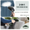 350ml Portable Garment Steamer – Handheld Fabric Wrinkle Remover for Clothes - Image 3