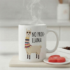 Funny Mug No Prob Llama Cute Llama Quote Ceramic Coffee Mug 320ml White - Image 2