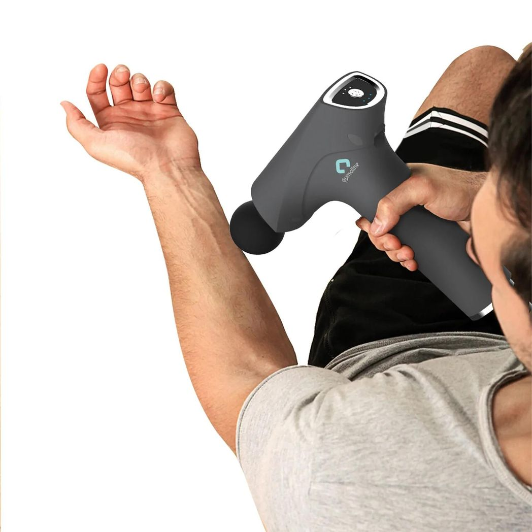Gymcline Massage Gun Compact Size with 1500mAh Battery & 3 Speed Modes, Grey Gymcline Massage Gun Compact Size with 1500mAh Battery & 3 Speed Modes, Grey - Image 6