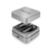 Soundz True Wireless Earbuds SZ970 Silver – High-Quality Bluetooth Earbuds - Image 3