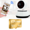 Aquarius 360 HD Indoor Smart Home White Camera With 8GB Gold Micro Sd Card - Image 5