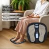 DYZI Rechargeable EMS Foot Massager with Electrical Muscle Stimulation for Pain Relief & Better Circulation - Image 4