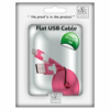 GVC 1 Metre Tangle Free Flat USB to 8 Pin Cable for Syncing & Charging, Pink - Image 4
