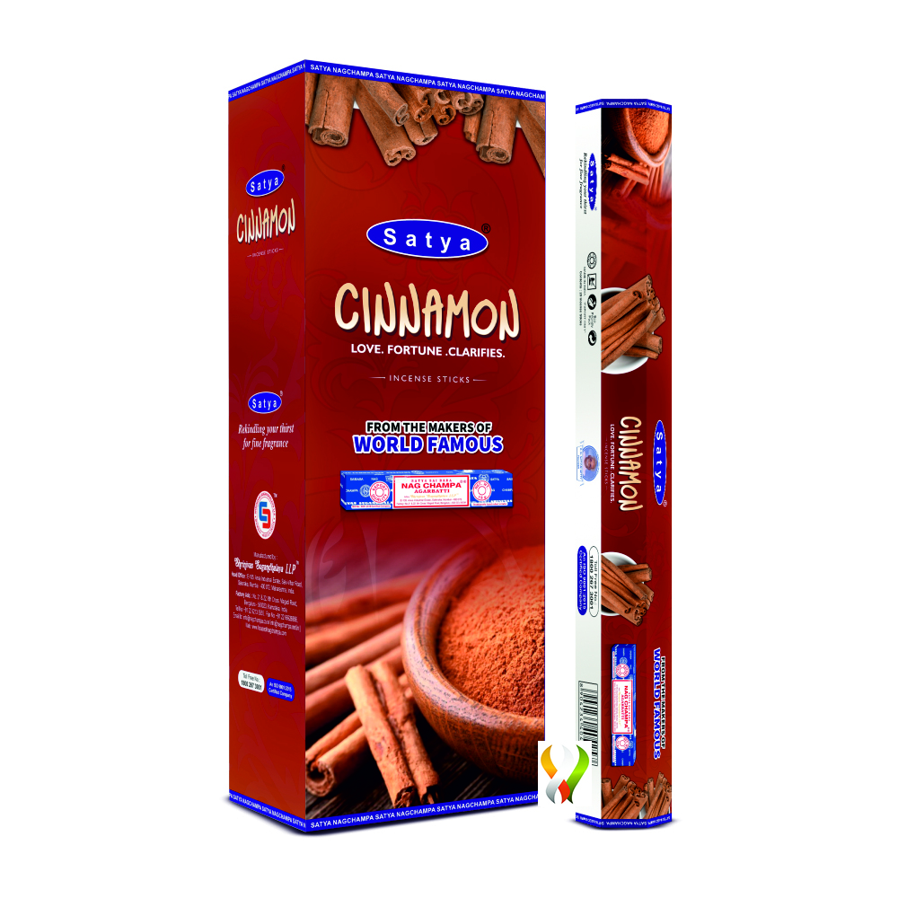 Satya Cinnamon Hexa - 120 Sticks Satya Cinnamon Hexa - 120 Sticks