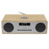 Wooden Music System with CD Player, DAB Radio, Bluetooth, USB & AUX Wooden Music System with CD Player, DAB Radio, Bluetooth, USB & AUX - Image 2