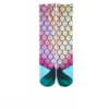 Mermaid Tail Print Women Girl Knee High Boot Socks - Image 8