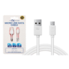 FX Powabud USB Data Cable For Micro USB Devices - White - Image 5