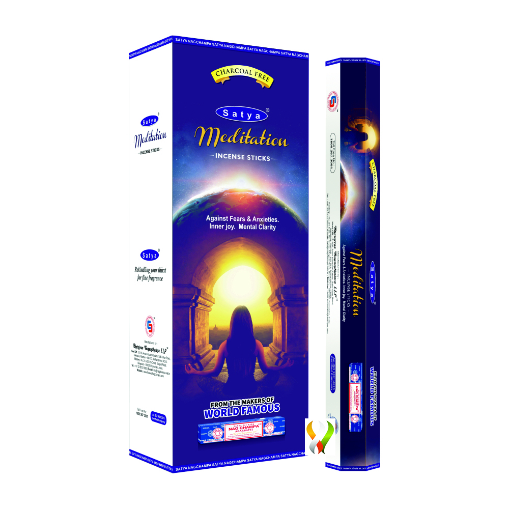 Satya Meditation Hexa - 120 Sticks Satya Meditation Hexa - 120 Sticks