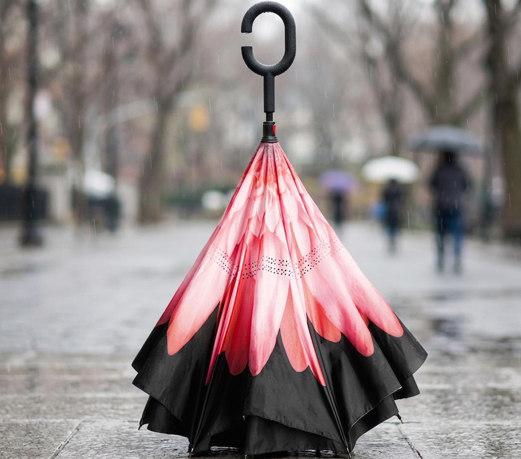 Self-Standing Windproof Umbrella Self-Standing Windproof Umbrella - Image 3