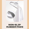 Belofay 30 Pack White Plastic Coat Hangers Non Slip Heavy Duty Adult Clothes - Image 5