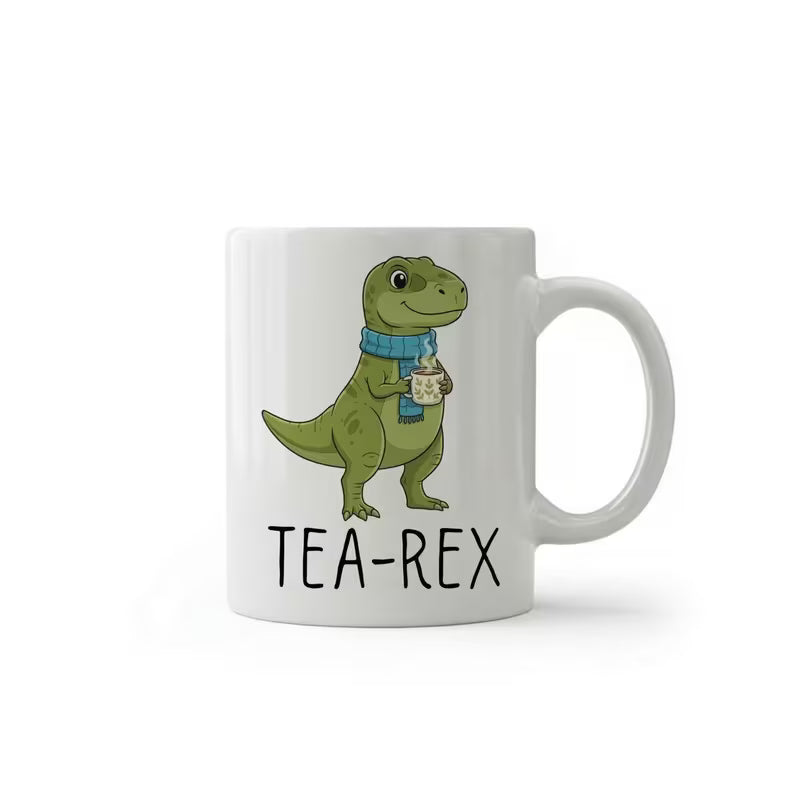 Funny Mug Tea Rex Cute Dinosaur Quote Ceramic Coffee Mug 320ml White Funny Mug Tea Rex Cute Dinosaur Quote Ceramic Coffee Mug 320ml White - Image 5