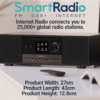 Black All-in-One Music System – Internet Radio, DAB+, FM, Bluetooth & CD Player Black All-in-One Music System – Internet Radio, DAB+, FM, Bluetooth & CD Player - Image 3