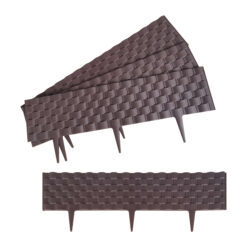 Alternative view of Flexible Faux Rattan Garden Fence  Pack of 4