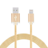 FX Powabud Nylon Braided USB Data Cable for Phone[Gold] - Image 3