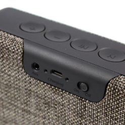 Alternative view of Fabric Bluetooth V4.1 Portable Speaker - SZ300 - Brown