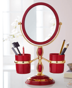 Make-Up Mirror with Holders
