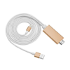 Aquarius Full HD Support HDMI Connector Cable for Phone/Pad Gold Aquarius Full HD Support HDMI Connector Cable for Phone/Pad Gold - Image 2