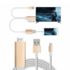 Aquarius Full HD Support HDMI Connector Cable for Phone/Pad Gold Aquarius Full HD Support HDMI Connector Cable for Phone/Pad Gold - Image 5