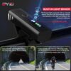 Dyzi Bike Lights - USB Rechargeable Ultra Bright Front & Back Bike Light Sets - 4 Light Modes With Daylight Sensor - Easy to Fit and Mount LED Bicycle Lights Dyzi Bike Lights - USB Rechargeable Ultra Bright Front & Back Bike Light Sets - 4 Light Modes With Daylight Sensor - Easy to Fit and Mount LED Bicycle Lights - Image 2