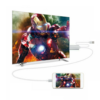 Aquarius Full HD Support HDMI Connector Cable for Phone/Pad Silver - Image 7