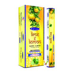 Satya Lime & Lemon Hexa - 120 Sticks