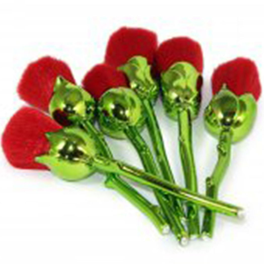 Beauty and the Beast-Inspired Rose Makeup Brushes with Glossy Handles Beauty and the Beast-Inspired Rose Makeup Brushes with Glossy Handles - Image 4