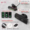 Dyzi Bike Lights - USB Rechargeable Ultra Bright Front & Back Bike Light Sets - 4 Light Modes With Daylight Sensor - Easy to Fit and Mount LED Bicycle Lights Dyzi Bike Lights - USB Rechargeable Ultra Bright Front & Back Bike Light Sets - 4 Light Modes With Daylight Sensor - Easy to Fit and Mount LED Bicycle Lights - Image 3