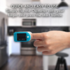 Aquarius Blue Finger Pulse Oximeter Version 2 - Oxygen Saturation Monitor with SpO2 Readings & Heart Rate Monitor, FDA Approved - Image 5