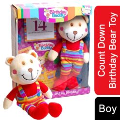 Birthday Buddy Countdown Bear Toy - Birthday Buddy - Boy