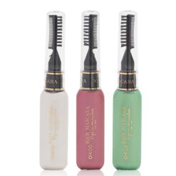 Set of 3 Wash-Out Hair Colour Mascaras - Red, White & Green