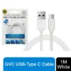 GVC USB to Type C Cable, For Phone & Pad, Charging & Syncing - 1m