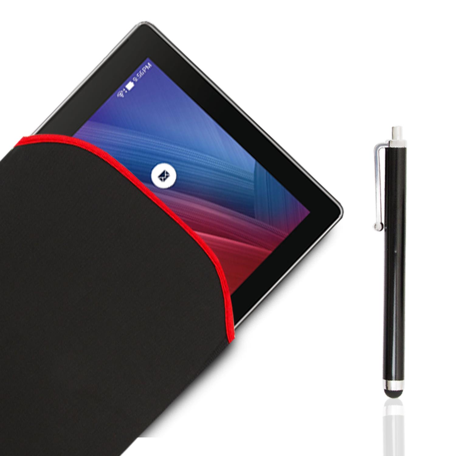 GVC 10 inch Universal Black Neoprene Protective Cover for Tablet with Stylus Pen GVC 10 inch Universal Black Neoprene Protective Cover for Tablet with Stylus Pen - Image 2